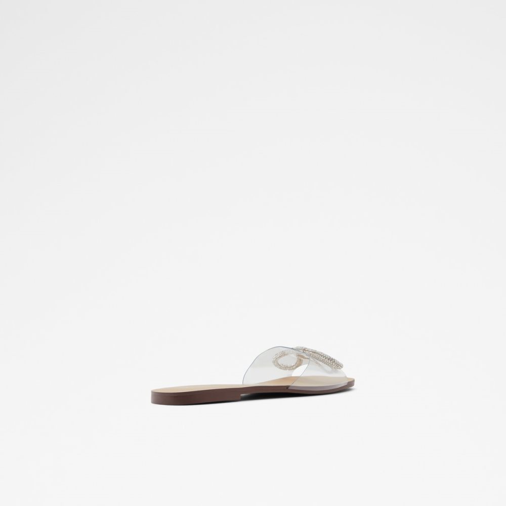 Sandalias Aldo Ibigothiel Planos Sandal Plateados Multicolor | 37CZVEWXF