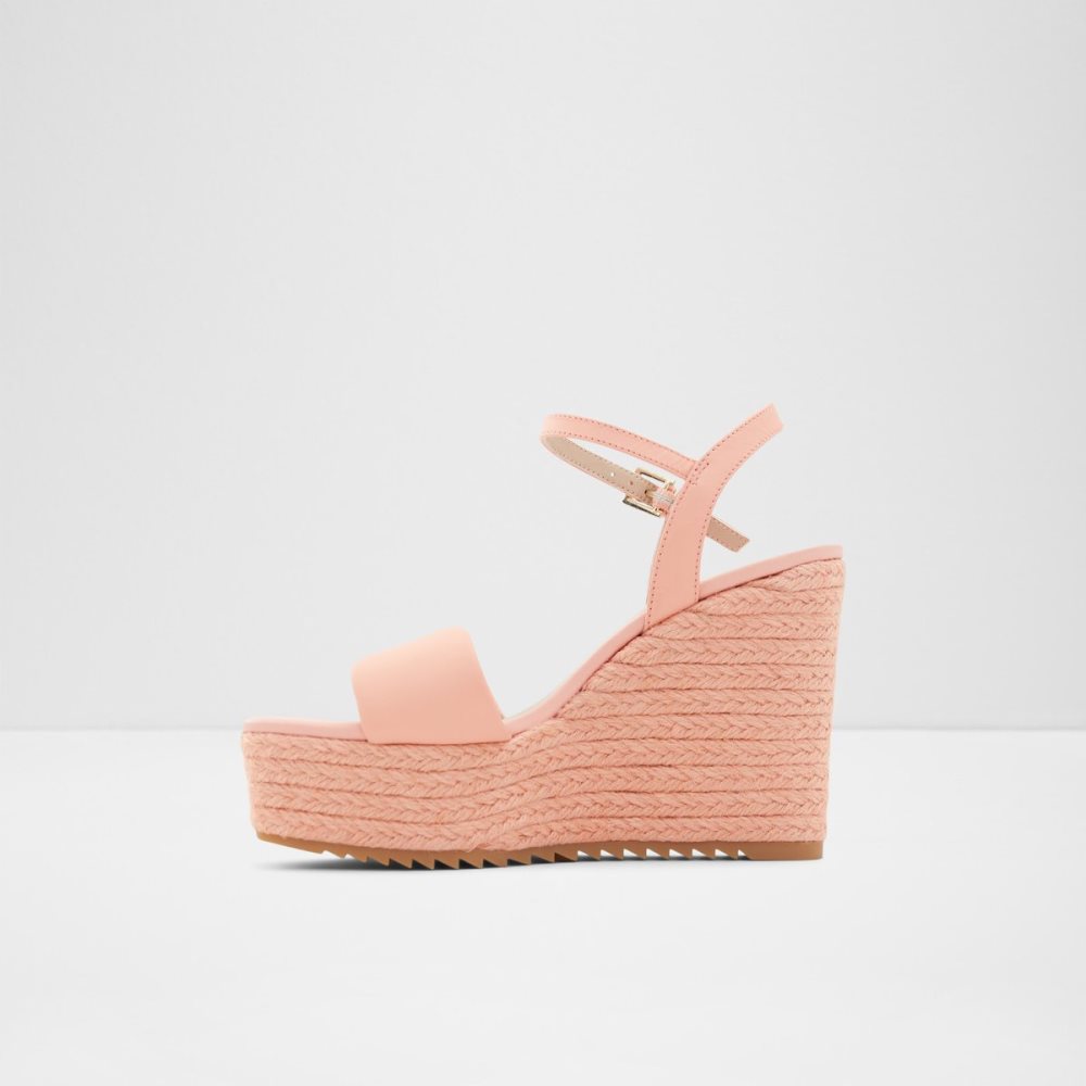 Sandalias Aldo Jeigh Wedge Sandal - Wedge Naranjas Claro | 29MTQPRJG