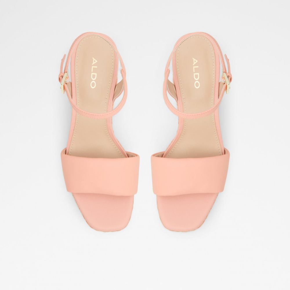 Sandalias Aldo Jeigh Wedge Sandal - Wedge Naranjas Claro | 29MTQPRJG