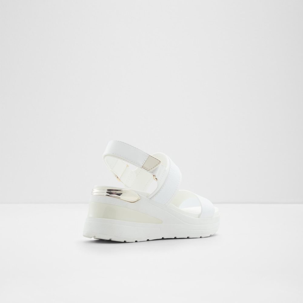 Sandalias Aldo Jennerena Wedge Sandal - Wedge Blancos | 75GTDRXBF