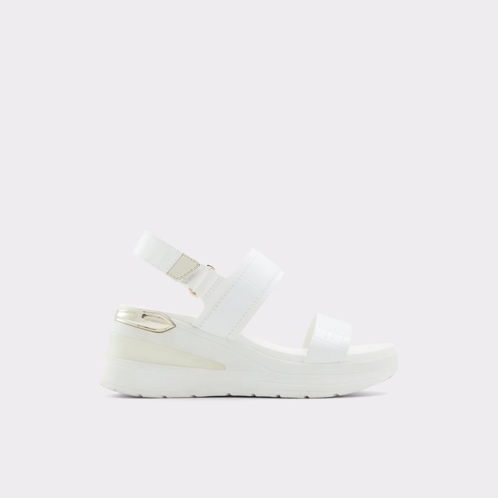 Sandalias Aldo Jennerena Wedge Sandal - Wedge Blancos | 75GTDRXBF