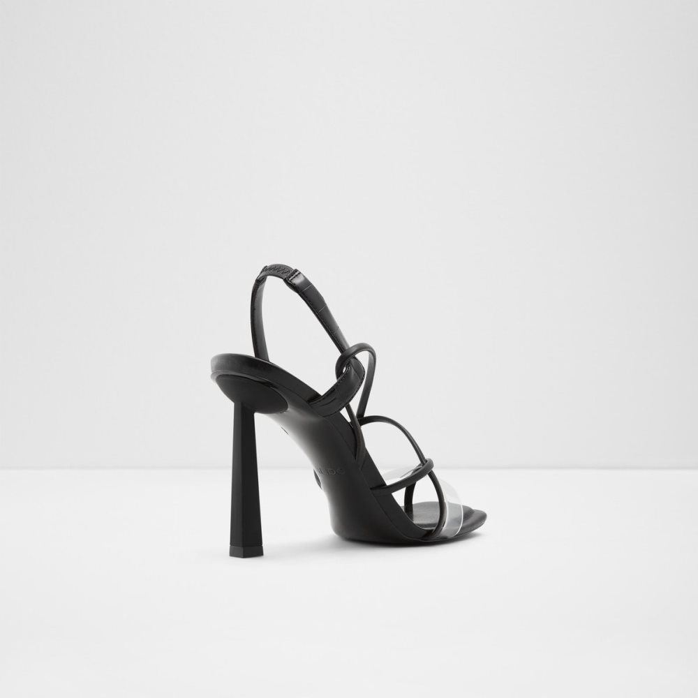 Sandalias Aldo Juliet Tanga Sandal Negros | 69OTLJEZU