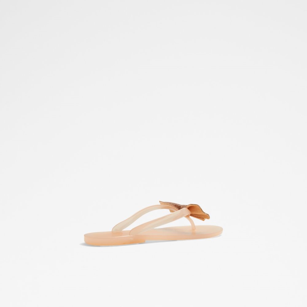 Sandalias Aldo Kahala Planos Sandal Beige | 83VQFLRUD