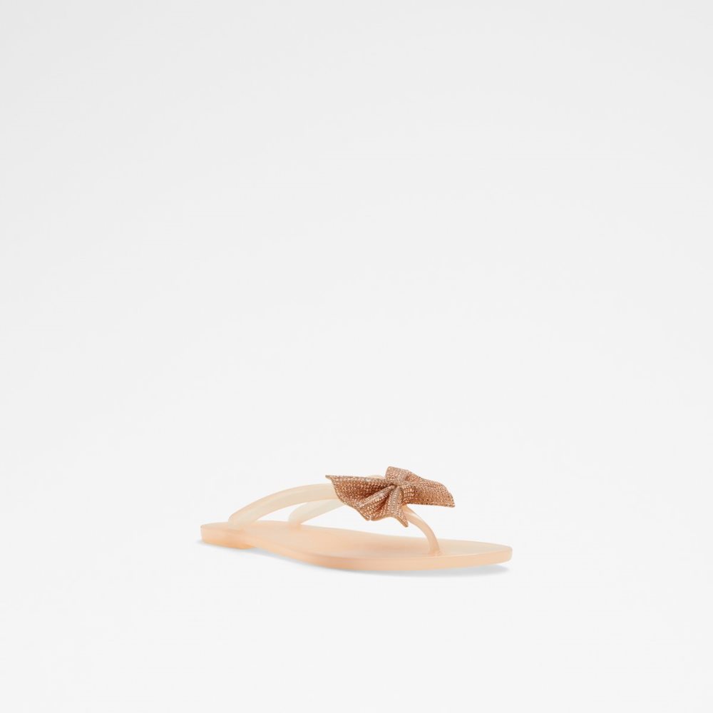 Sandalias Aldo Kahala Planos Sandal Beige | 83VQFLRUD