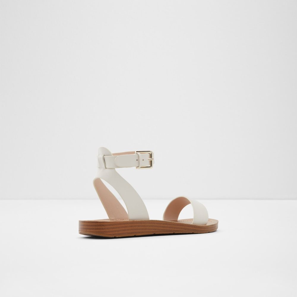 Sandalias Aldo Kedaredia Planos Sandal Blancos | 75YMUVRCH