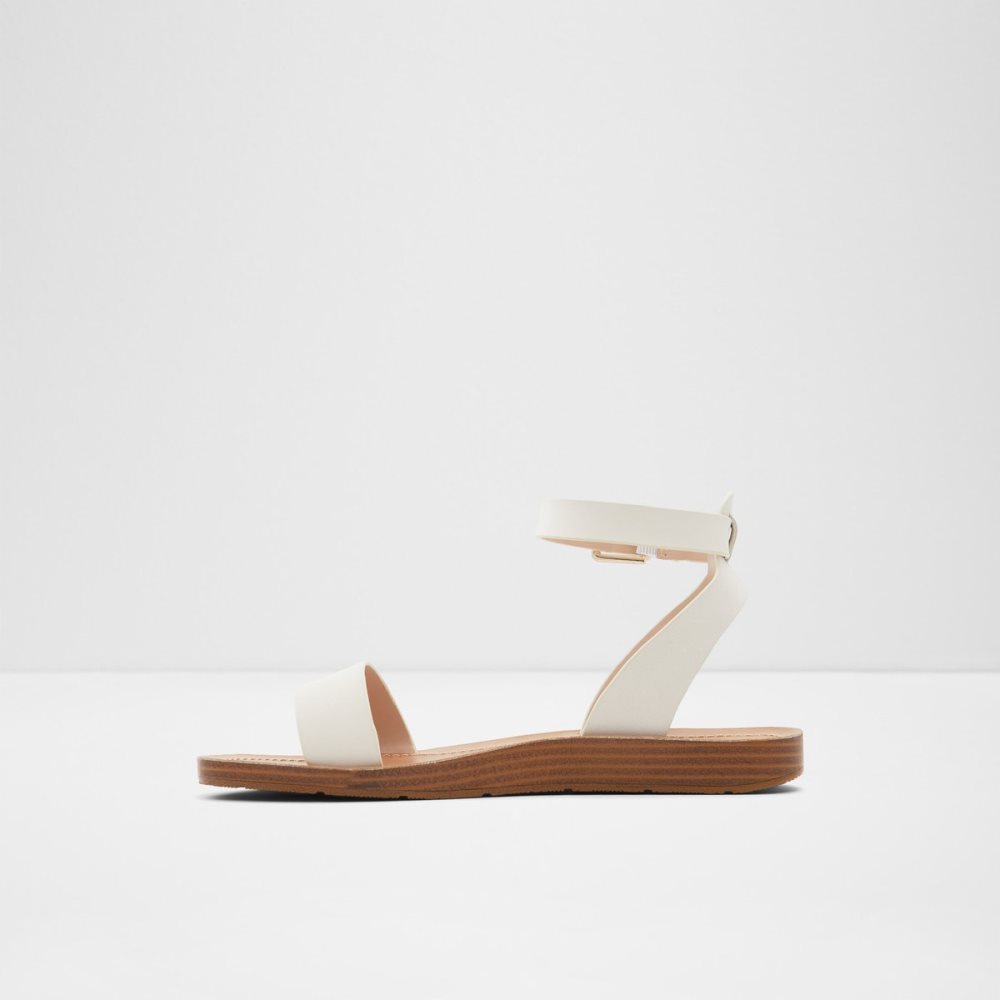 Sandalias Aldo Kedaredia Planos Sandal Blancos | 75YMUVRCH