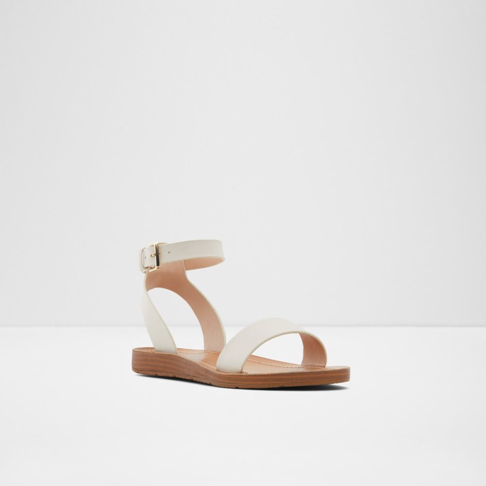 Sandalias Aldo Kedaredia Planos Sandal Blancos | 75YMUVRCH