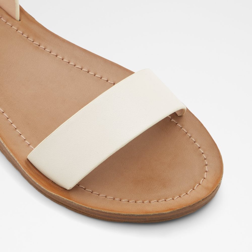 Sandalias Aldo Kedaredia Planos Sandal Blancos | 75YMUVRCH