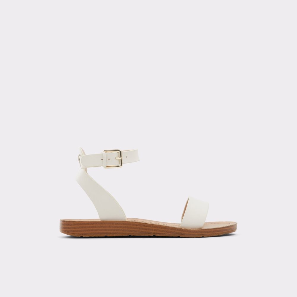 Sandalias Aldo Kedaredia Planos Sandal Blancos | 75YMUVRCH