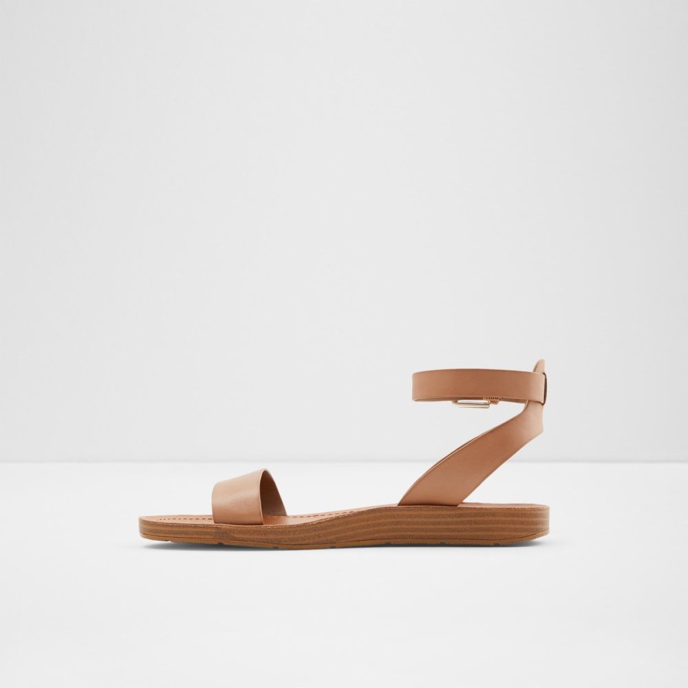 Sandalias Aldo Kedaredia Planos Sandal Marrom | 94YDFVHQR