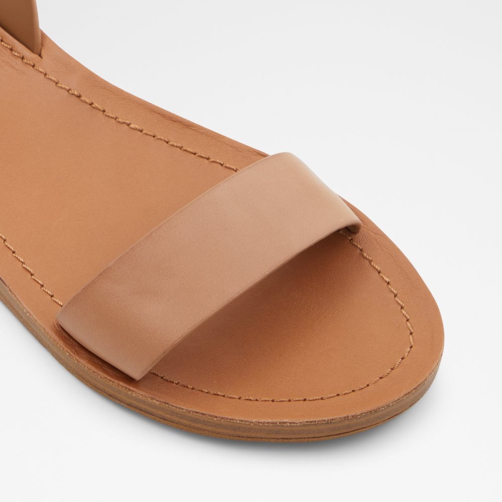 Sandalias Aldo Kedaredia Planos Sandal Marrom | 94YDFVHQR