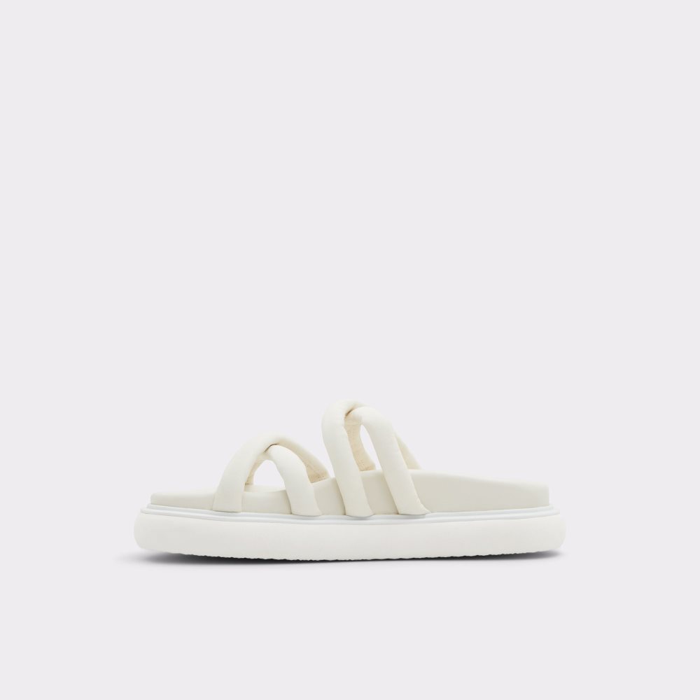 Sandalias Aldo Kutshina Chanclas Sandal Blancos | 03BIJKHEZ