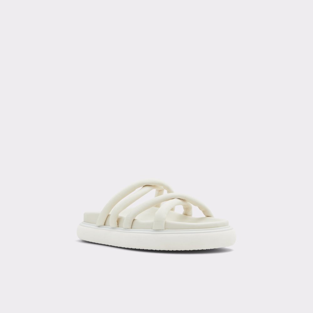 Sandalias Aldo Kutshina Chanclas Sandal Blancos | 03BIJKHEZ