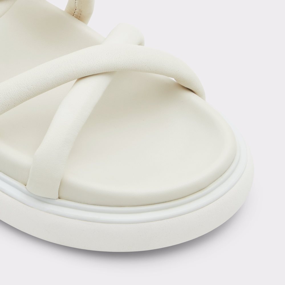 Sandalias Aldo Kutshina Chanclas Sandal Blancos | 03BIJKHEZ