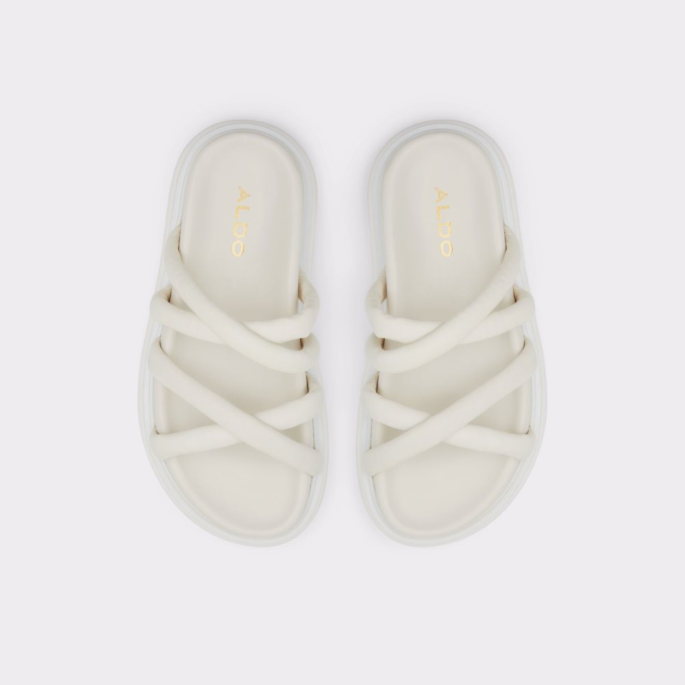 Sandalias Aldo Kutshina Chanclas Sandal Blancos | 03BIJKHEZ