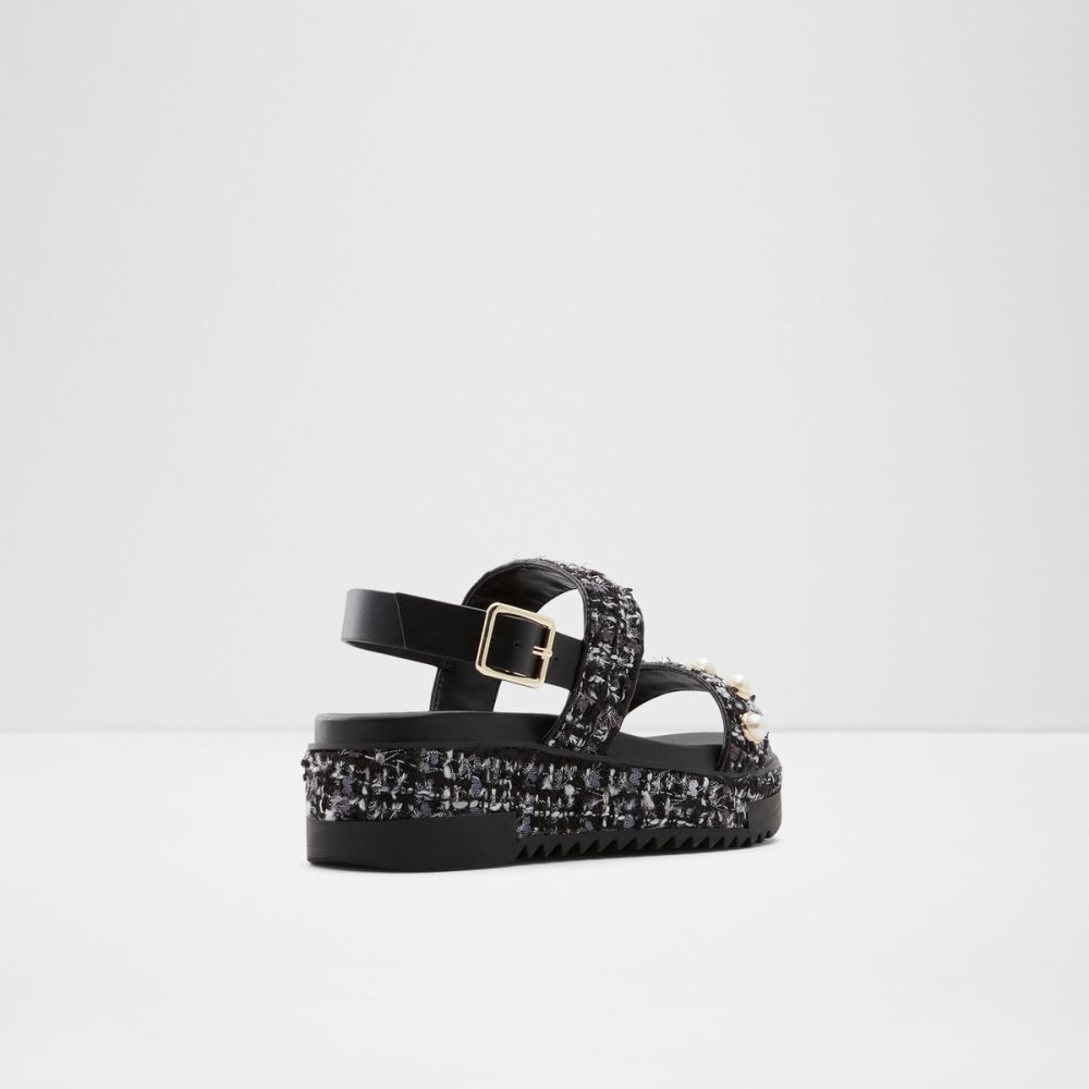 Sandalias Aldo Lapalma Wedge Sandal - Flatform Negros | 67KDSCNXQ