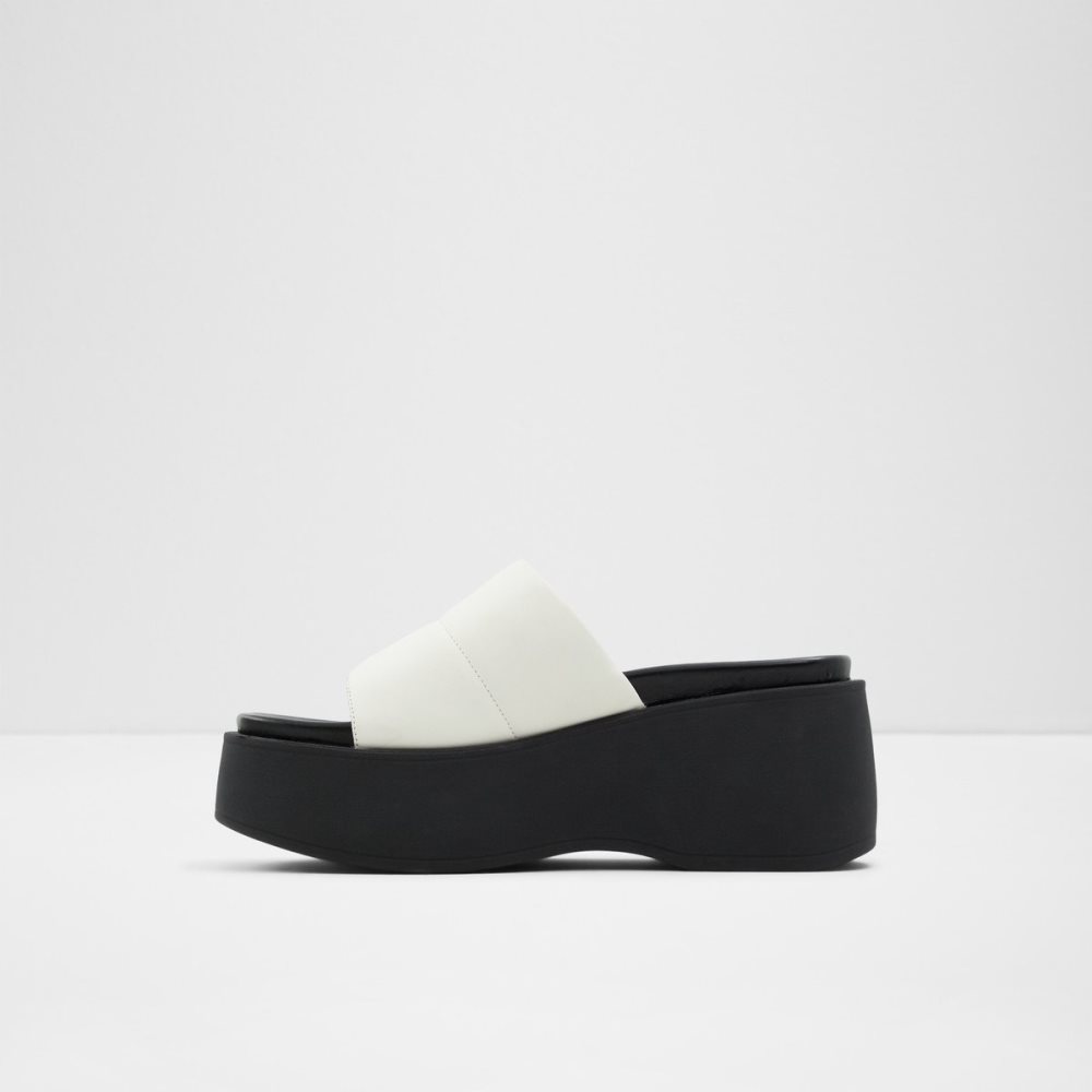 Sandalias Aldo Libby Wedge Sandal - Wedge Blancos | 81KDFSROZ