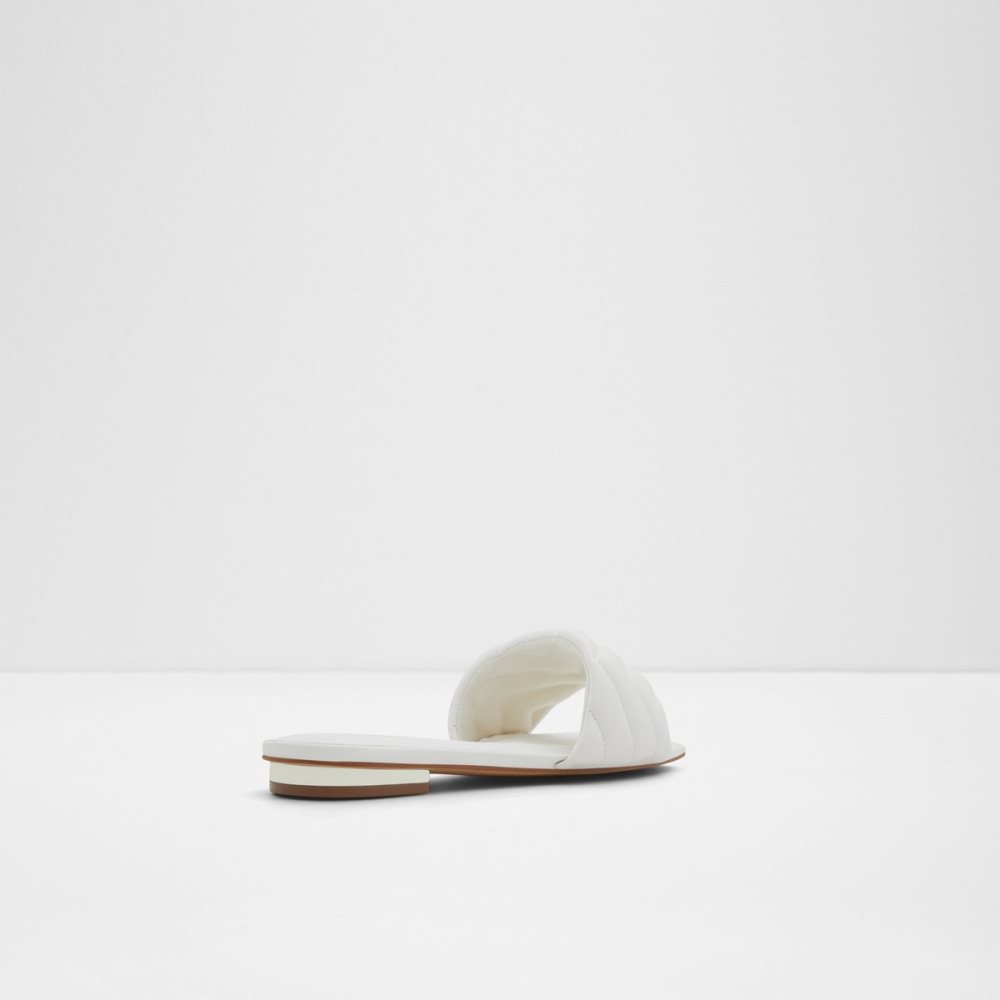 Sandalias Aldo Moniq Chanclas Sandal Blancos | 40BUQLCHX