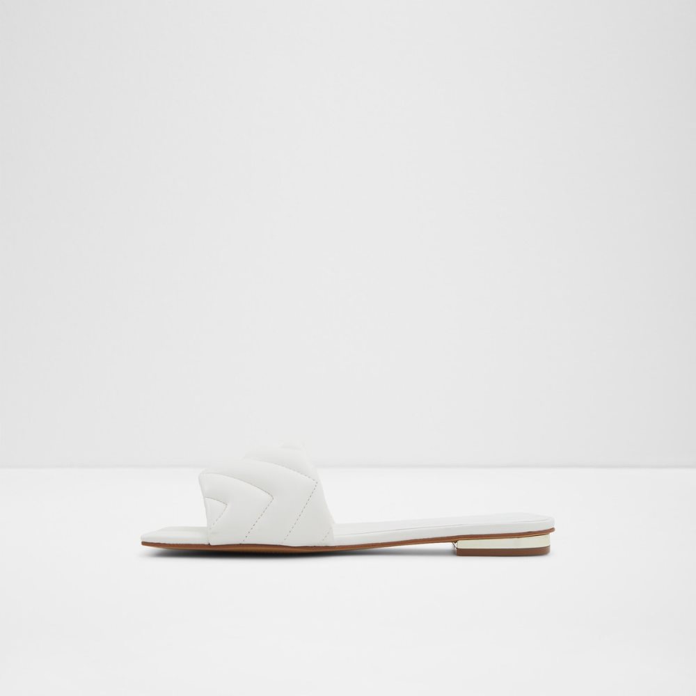 Sandalias Aldo Moniq Chanclas Sandal Blancos | 40BUQLCHX