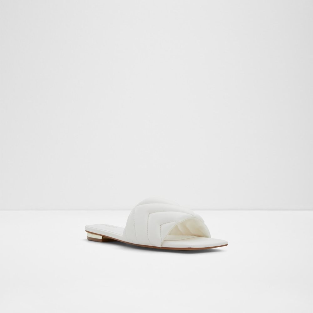 Sandalias Aldo Moniq Chanclas Sandal Blancos | 40BUQLCHX