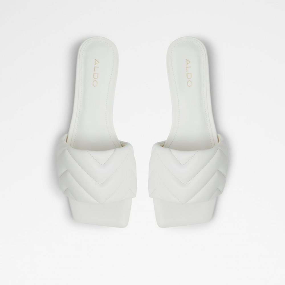 Sandalias Aldo Moniq Chanclas Sandal Blancos | 40BUQLCHX