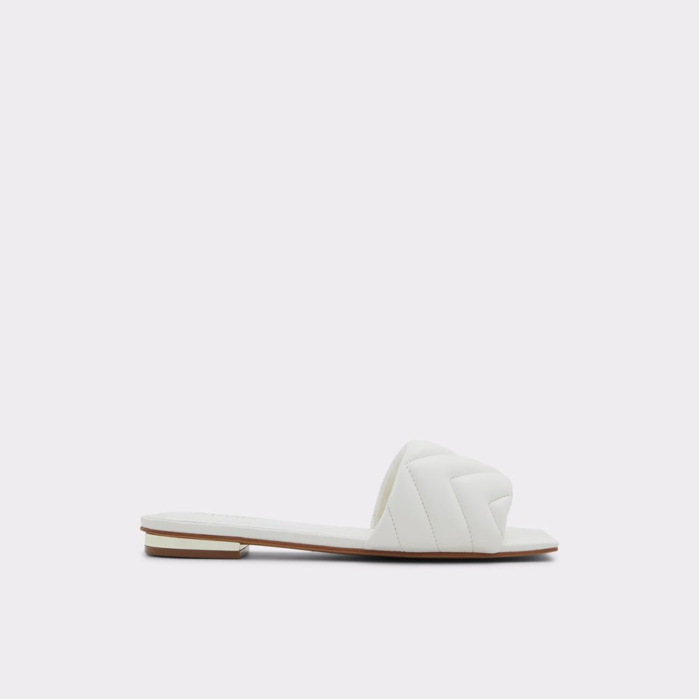 Sandalias Aldo Moniq Chanclas Sandal Blancos | 40BUQLCHX