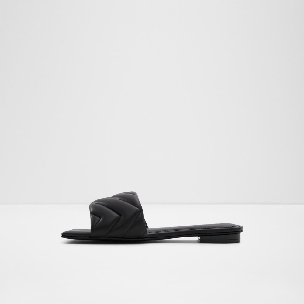 Sandalias Aldo Moniq Chanclas Sandal Negros | 76FJKOZQW