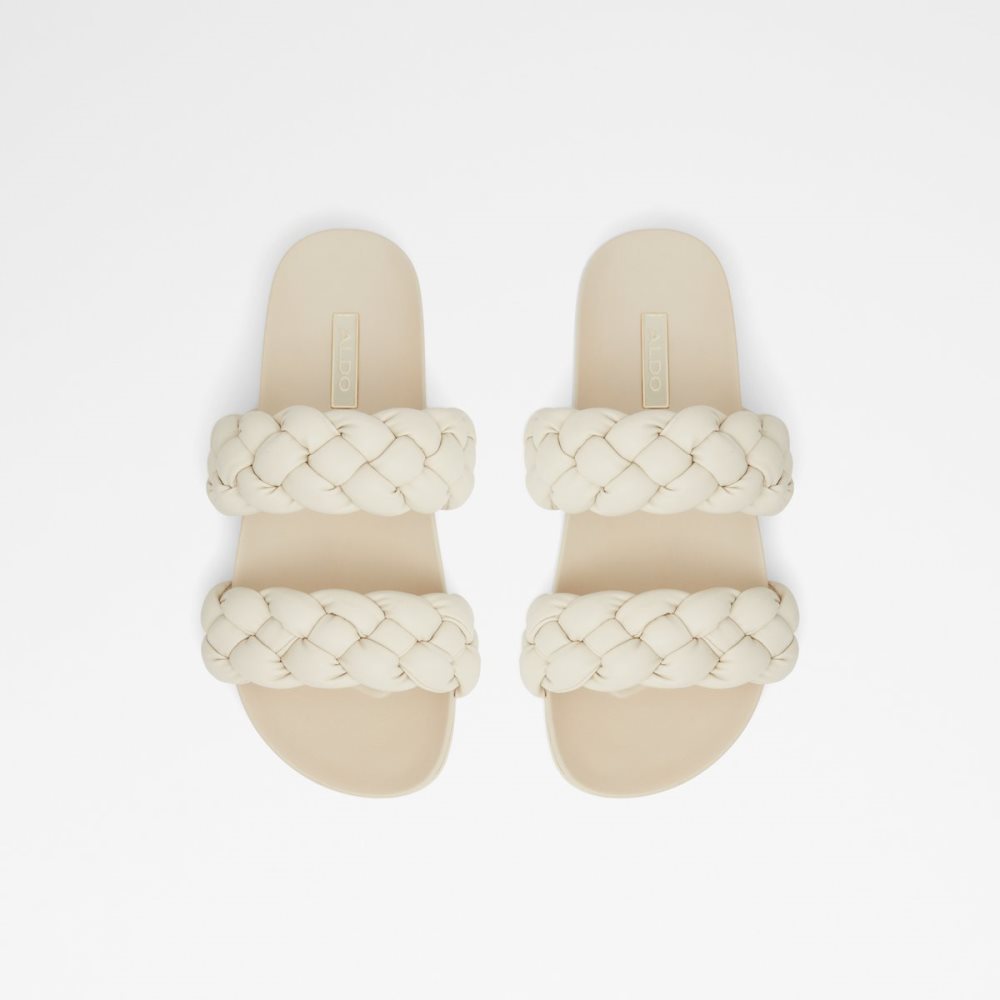 Sandalias Aldo Oaka Chanclas Sandal Blancos | 83UBPXRYL