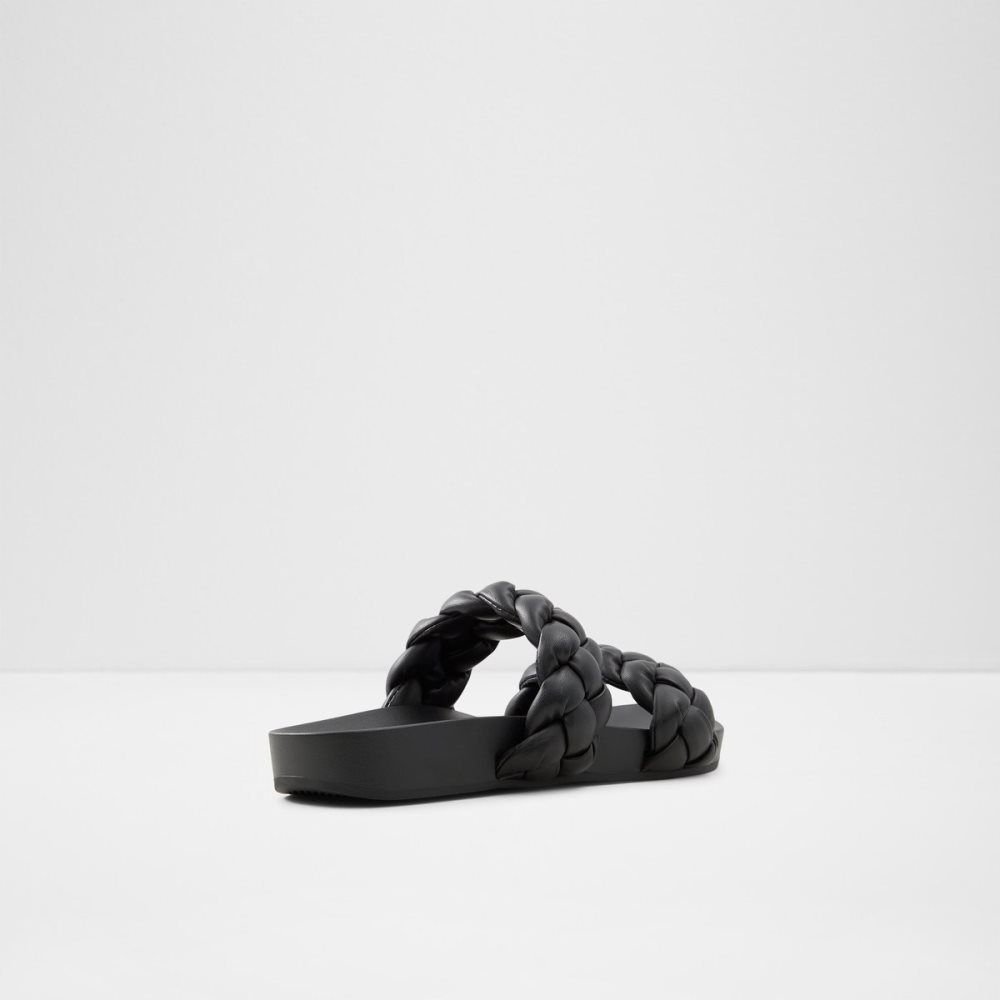 Sandalias Aldo Oaka Chanclas Sandal Negros | 95HJTVAIR