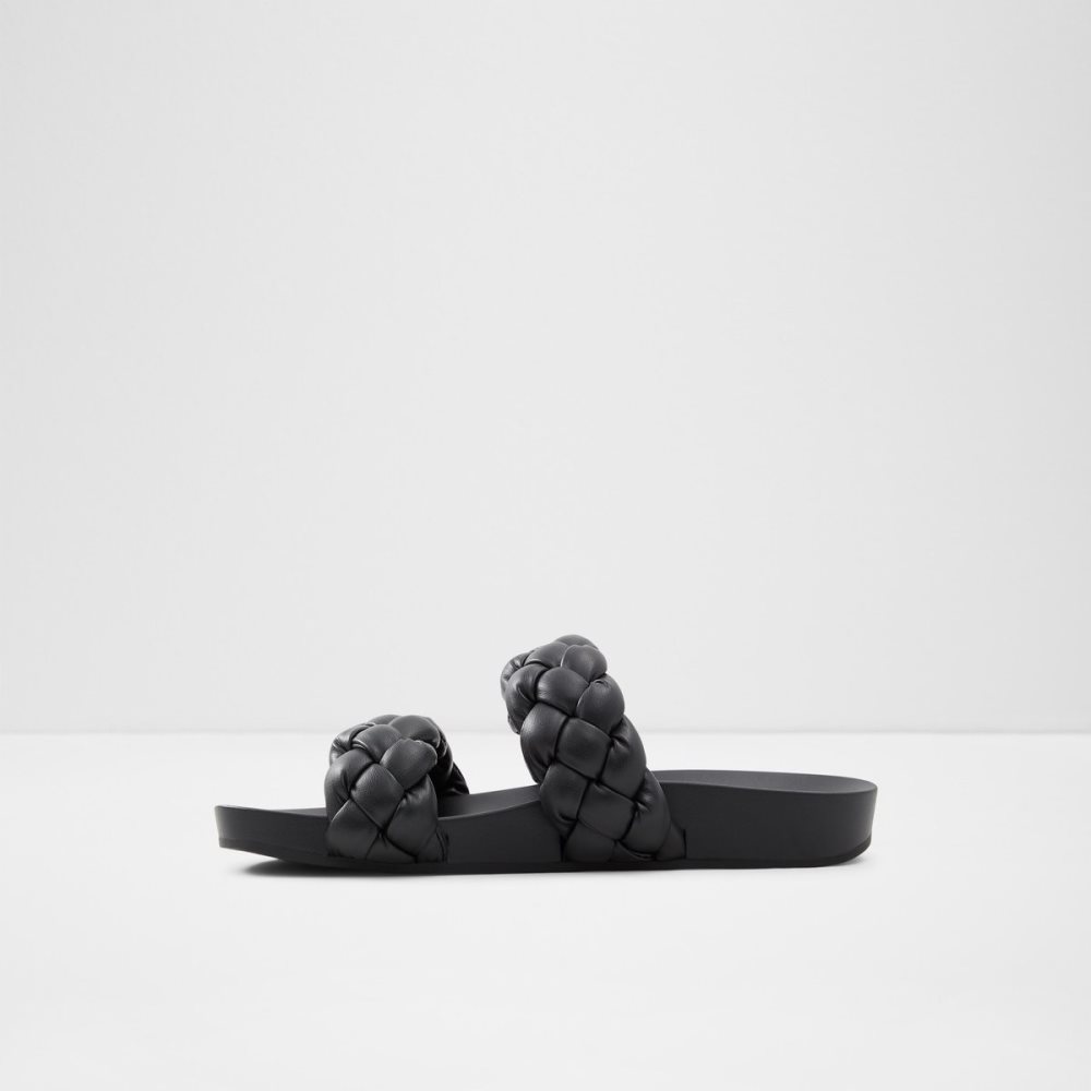 Sandalias Aldo Oaka Chanclas Sandal Negros | 95HJTVAIR