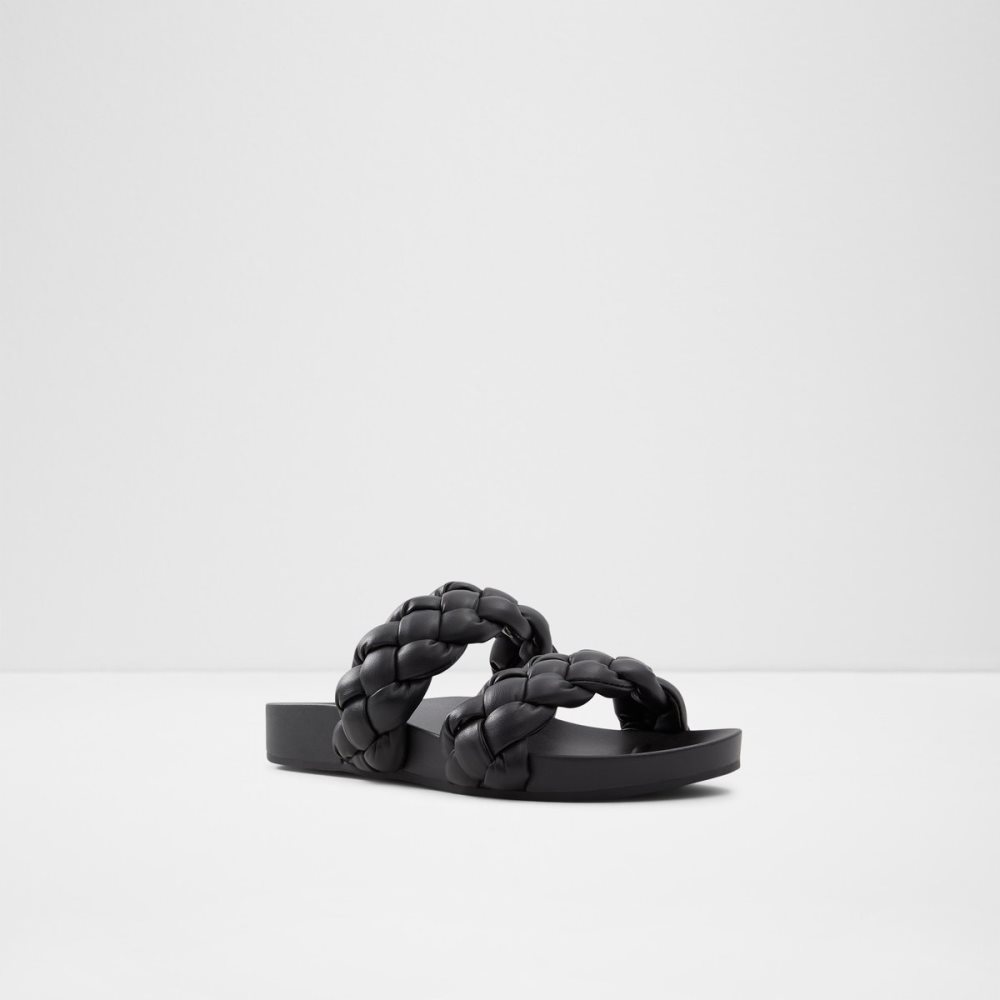 Sandalias Aldo Oaka Chanclas Sandal Negros | 95HJTVAIR