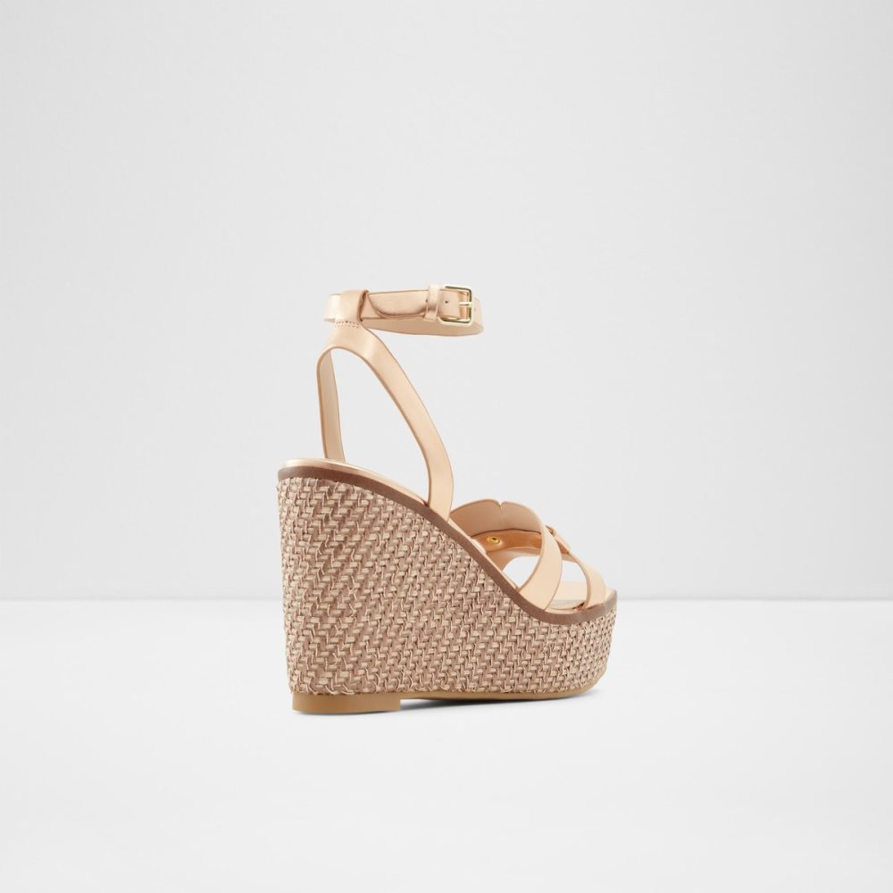 Sandalias Aldo Onan Wedge Sandal - Wedge Rosas | 18IWBXJNT