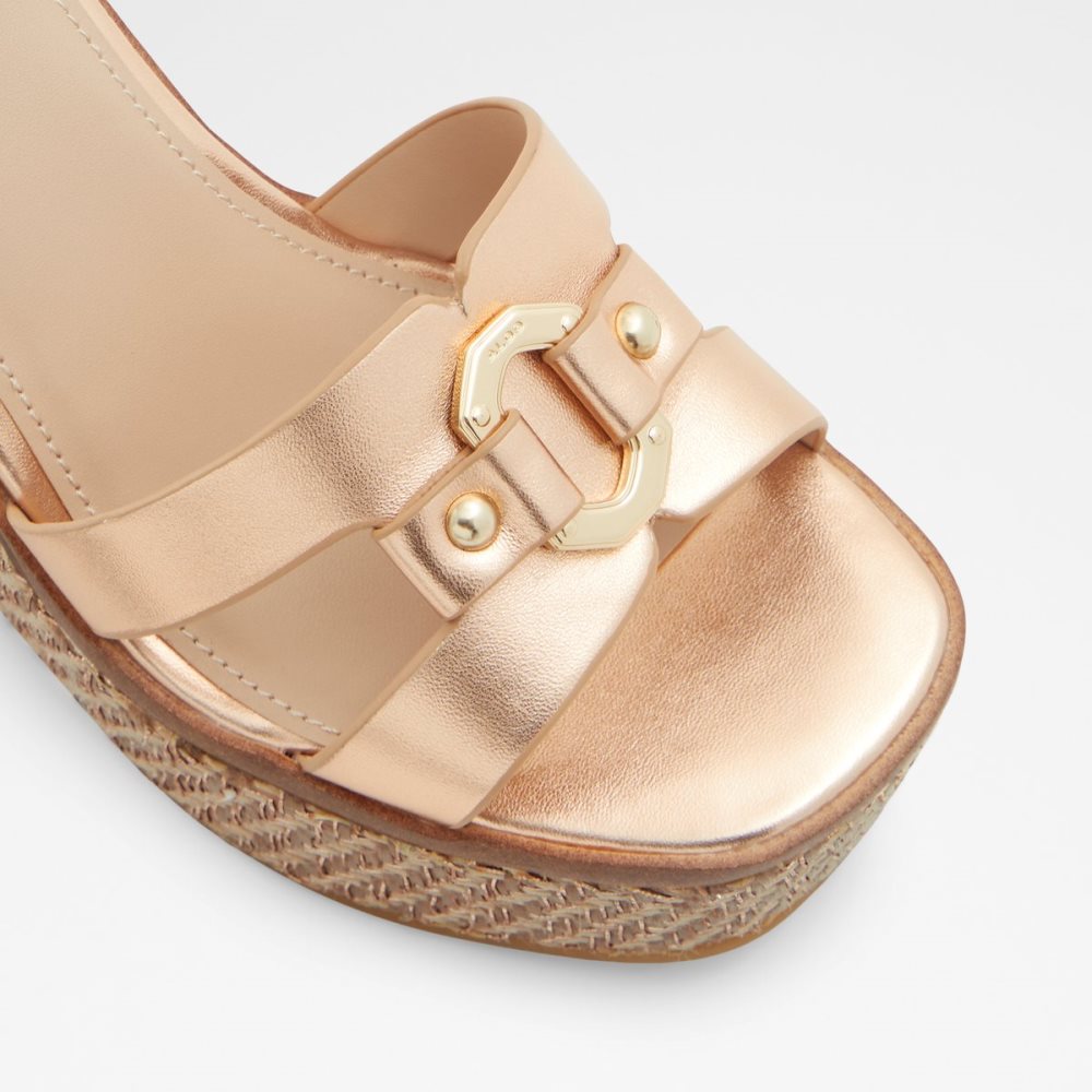 Sandalias Aldo Onan Wedge Sandal - Wedge Rosas | 18IWBXJNT