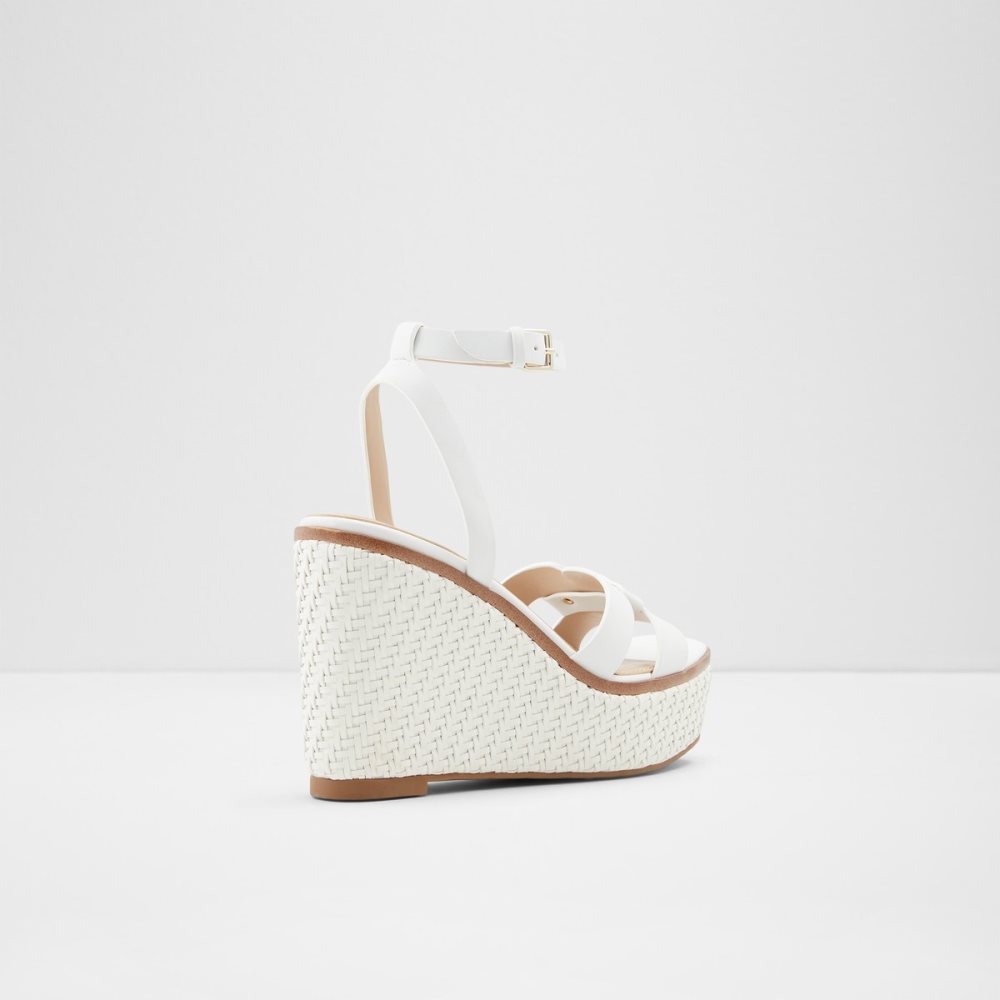 Sandalias Aldo Onan Wedge Sandal - Wedge Blancos | 25VQATECM