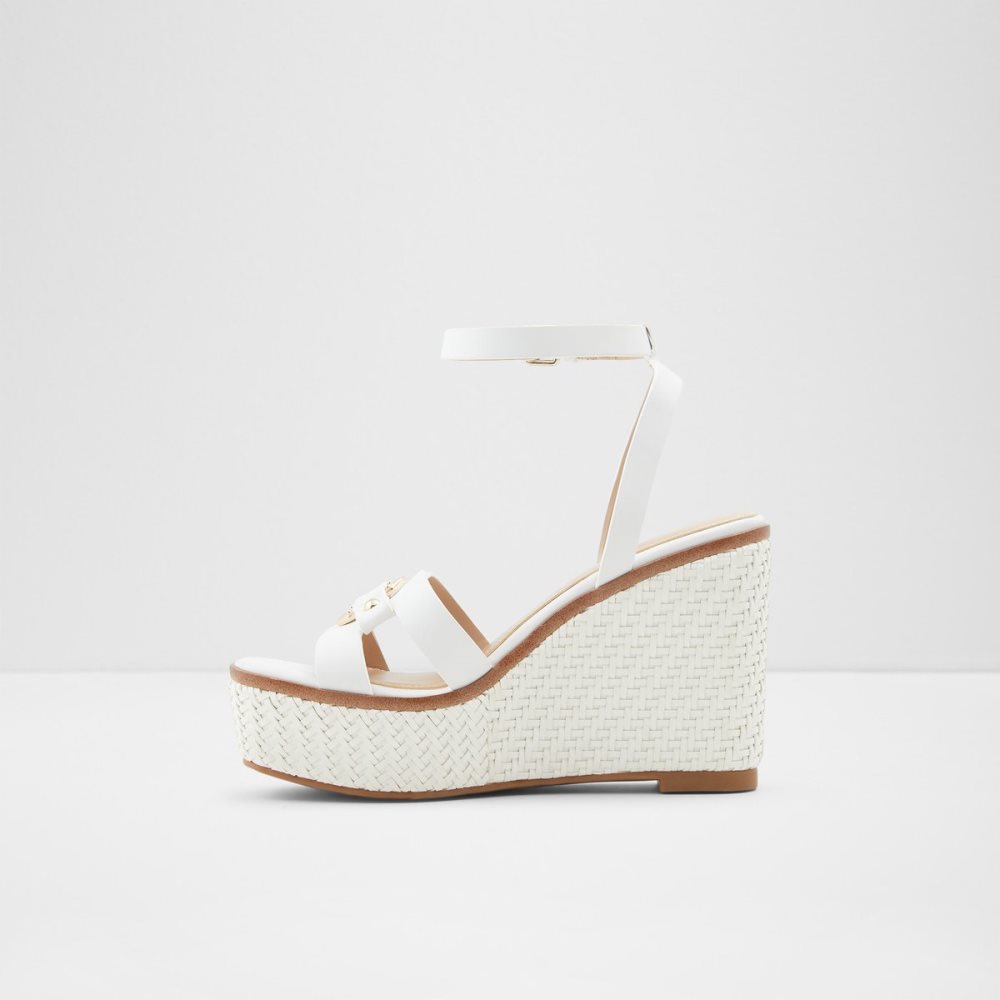 Sandalias Aldo Onan Wedge Sandal - Wedge Blancos | 25VQATECM