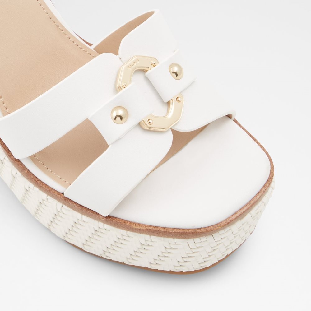 Sandalias Aldo Onan Wedge Sandal - Wedge Blancos | 25VQATECM