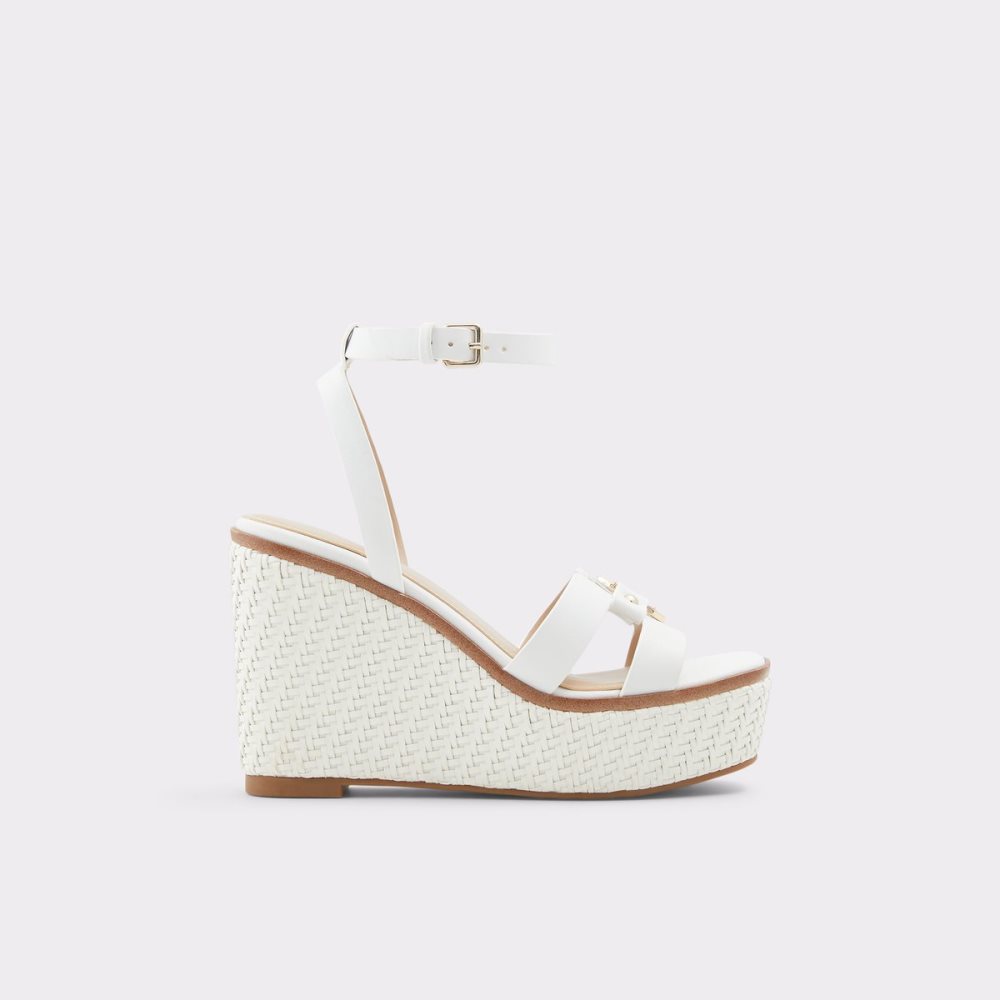 Sandalias Aldo Onan Wedge Sandal - Wedge Blancos | 25VQATECM