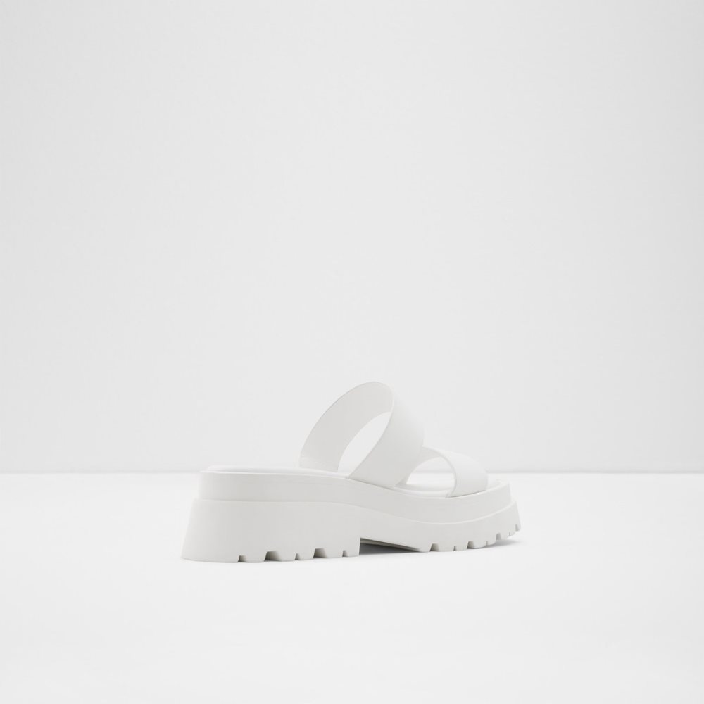 Sandalias Aldo Phelix Chanclas Sandal - Lug Sole Blancos | 73PMUHDJS