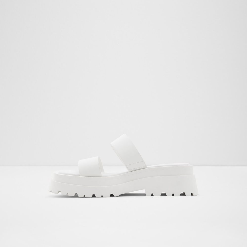 Sandalias Aldo Phelix Chanclas Sandal - Lug Sole Blancos | 73PMUHDJS