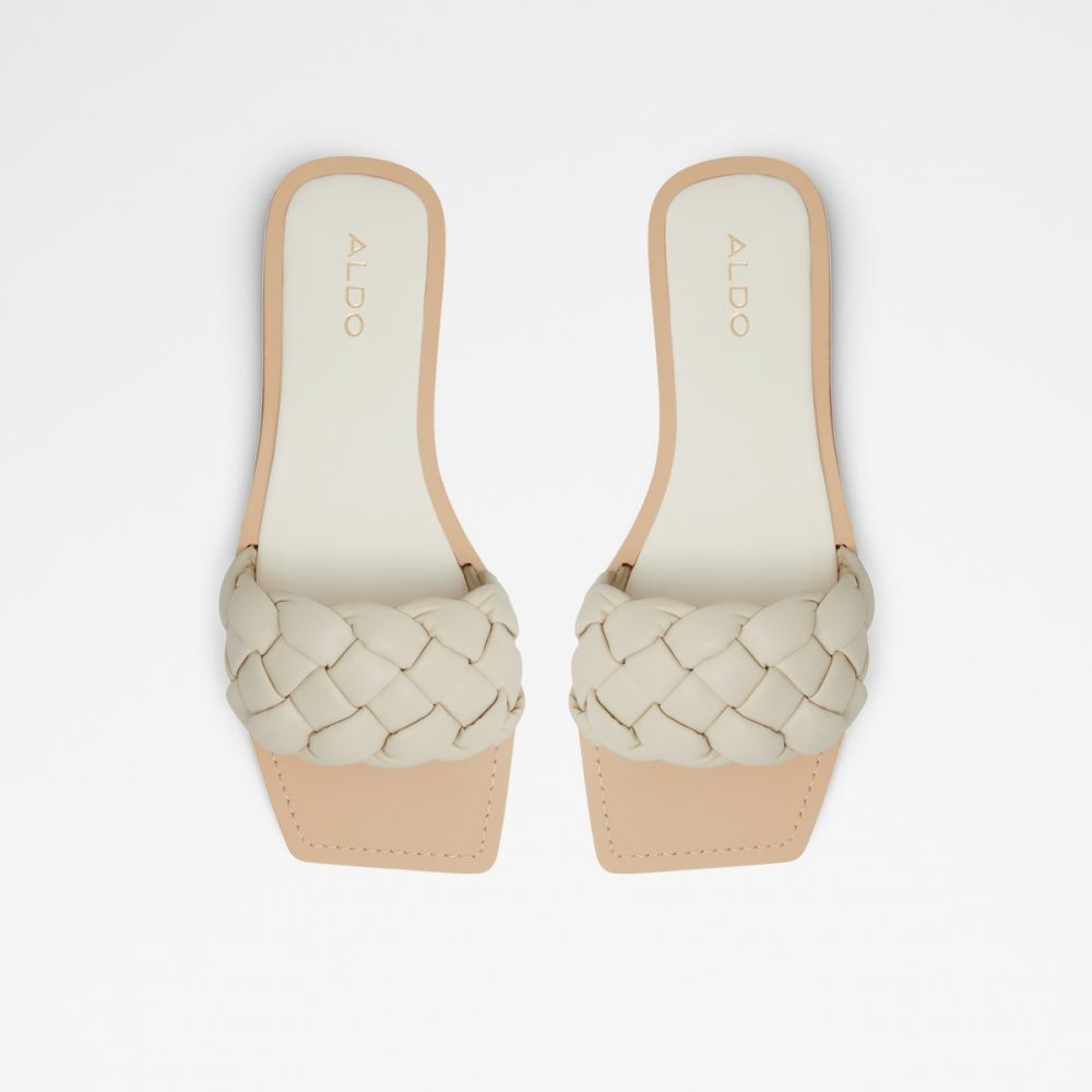 Sandalias Aldo Poets Chanclas Sandal Blancos | 05MDGIJWY