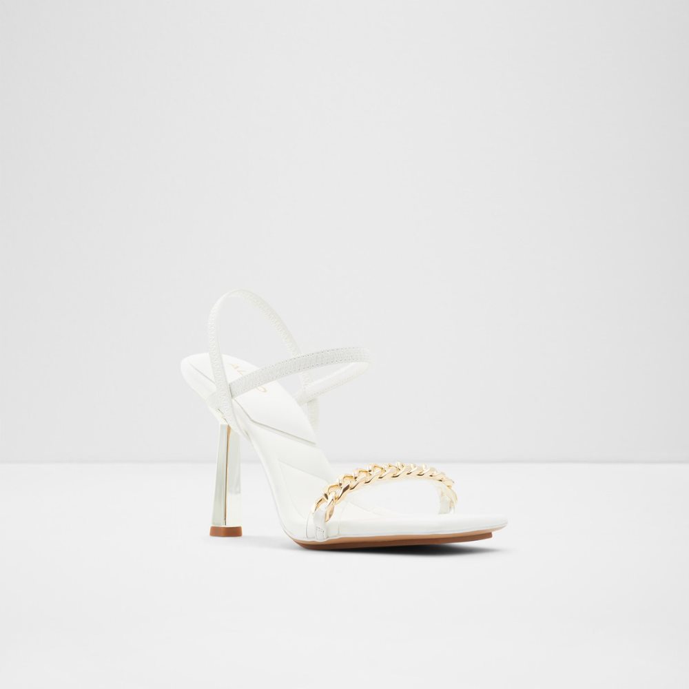 Sandalias Aldo Riccheza Tiras High Sandal - Stiletto Blancos | 61PJMQUER