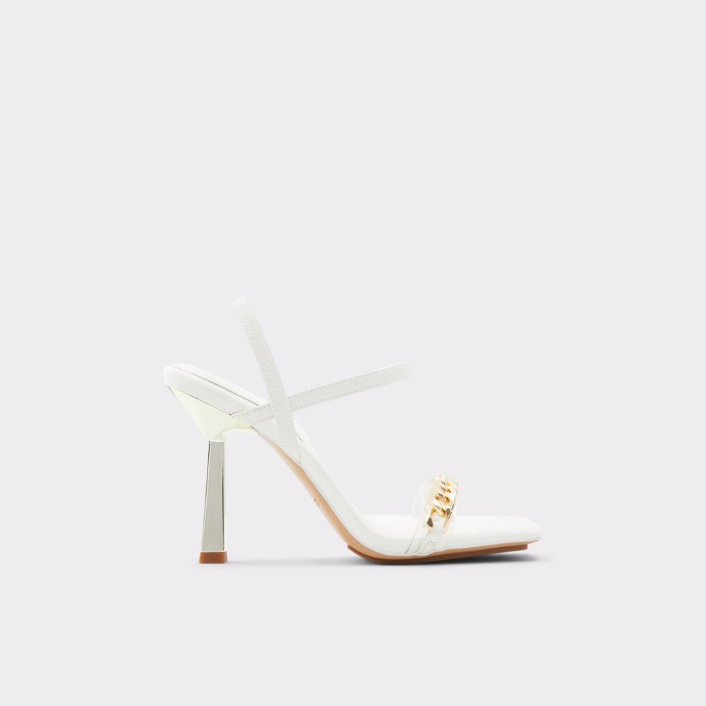 Sandalias Aldo Riccheza Tiras High Sandal - Stiletto Blancos | 61PJMQUER