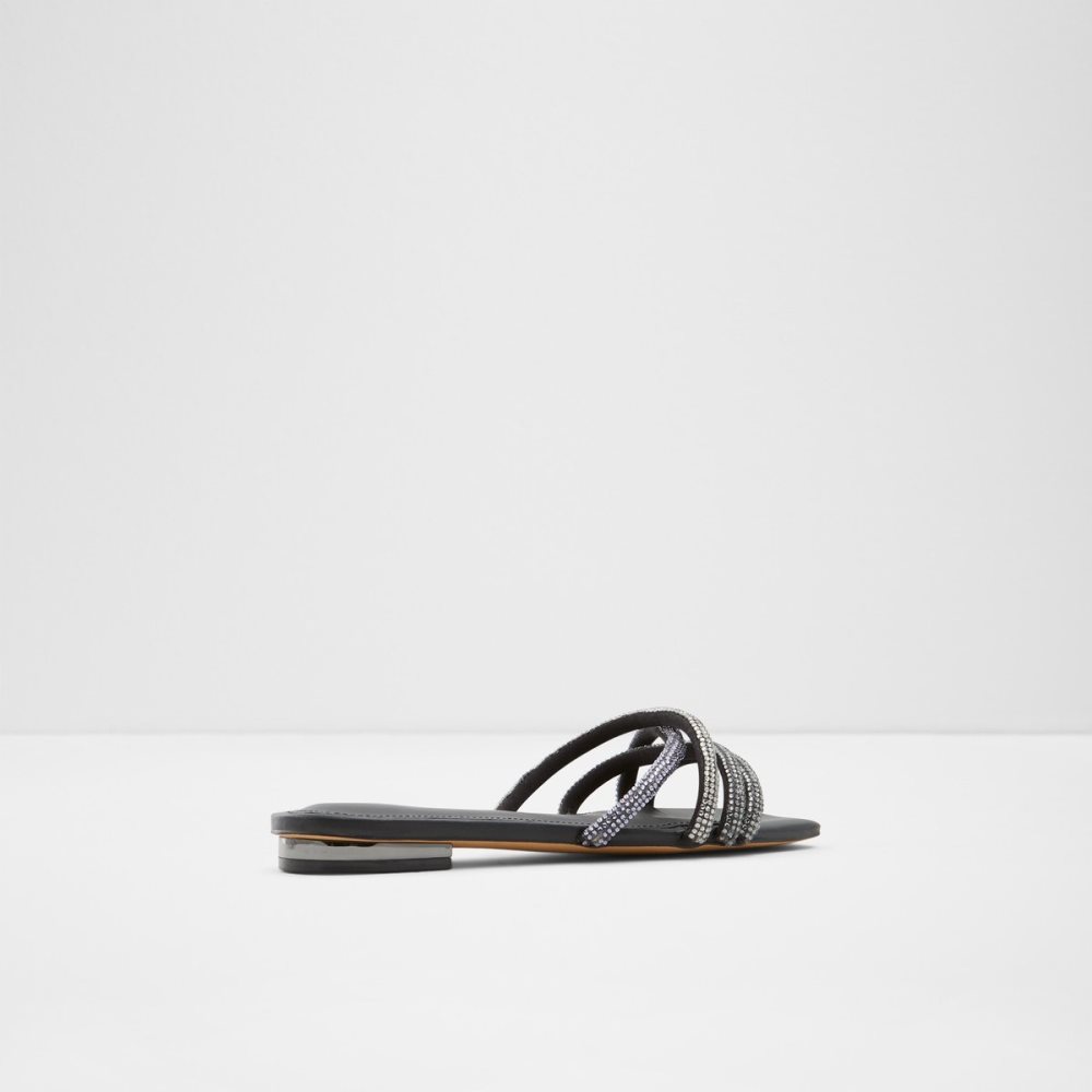 Sandalias Aldo Rossie Chanclas Sandal Negros | 09DYUTBJX