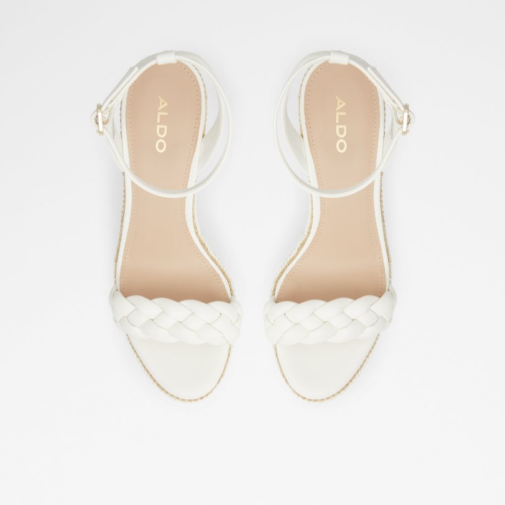 Sandalias Aldo Saluth Wedge Sandal - Wedge Blancos | 59HPDZAET