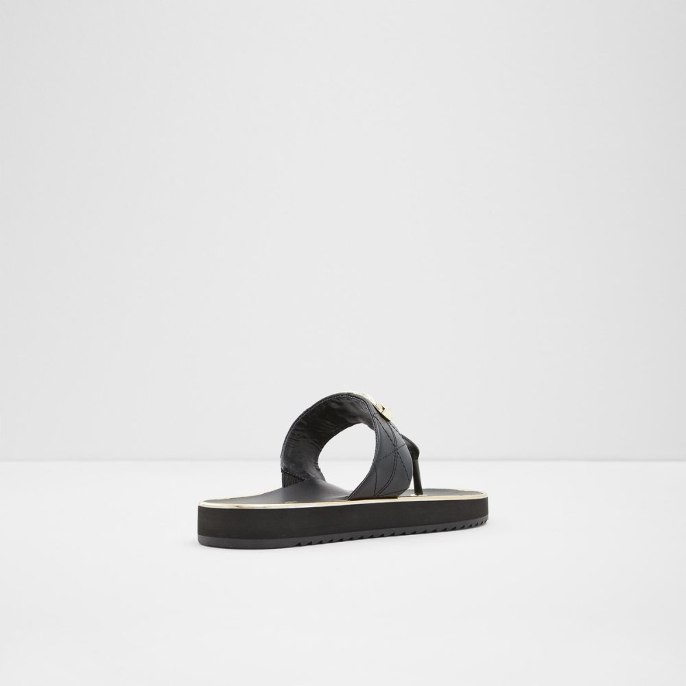 Sandalias Aldo Searene Flip Flop Negros | 05FZPSQIY