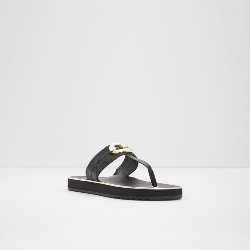 Sandalias Aldo Searene Flip Flop Negros | 05FZPSQIY