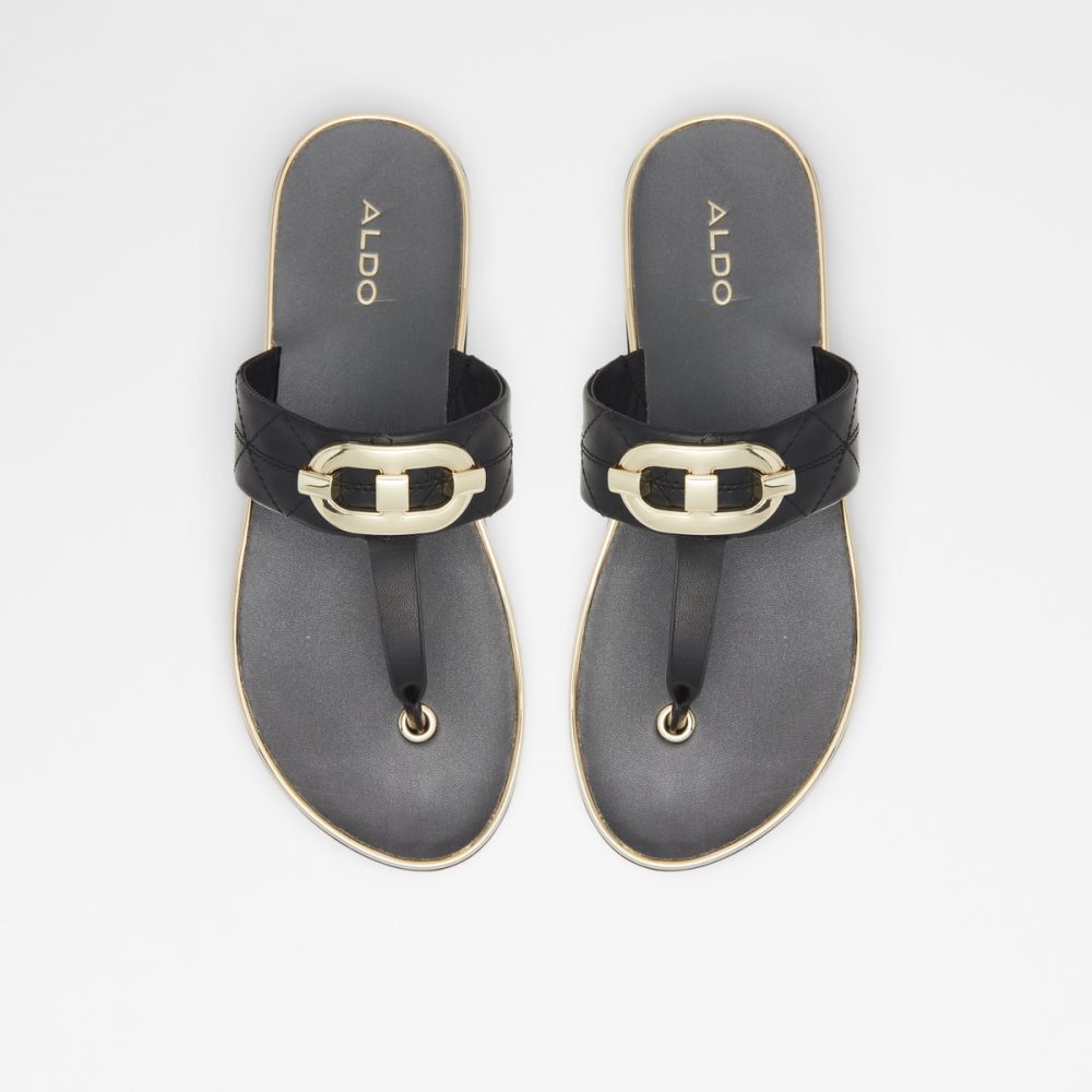 Sandalias Aldo Searene Flip Flop Negros | 05FZPSQIY