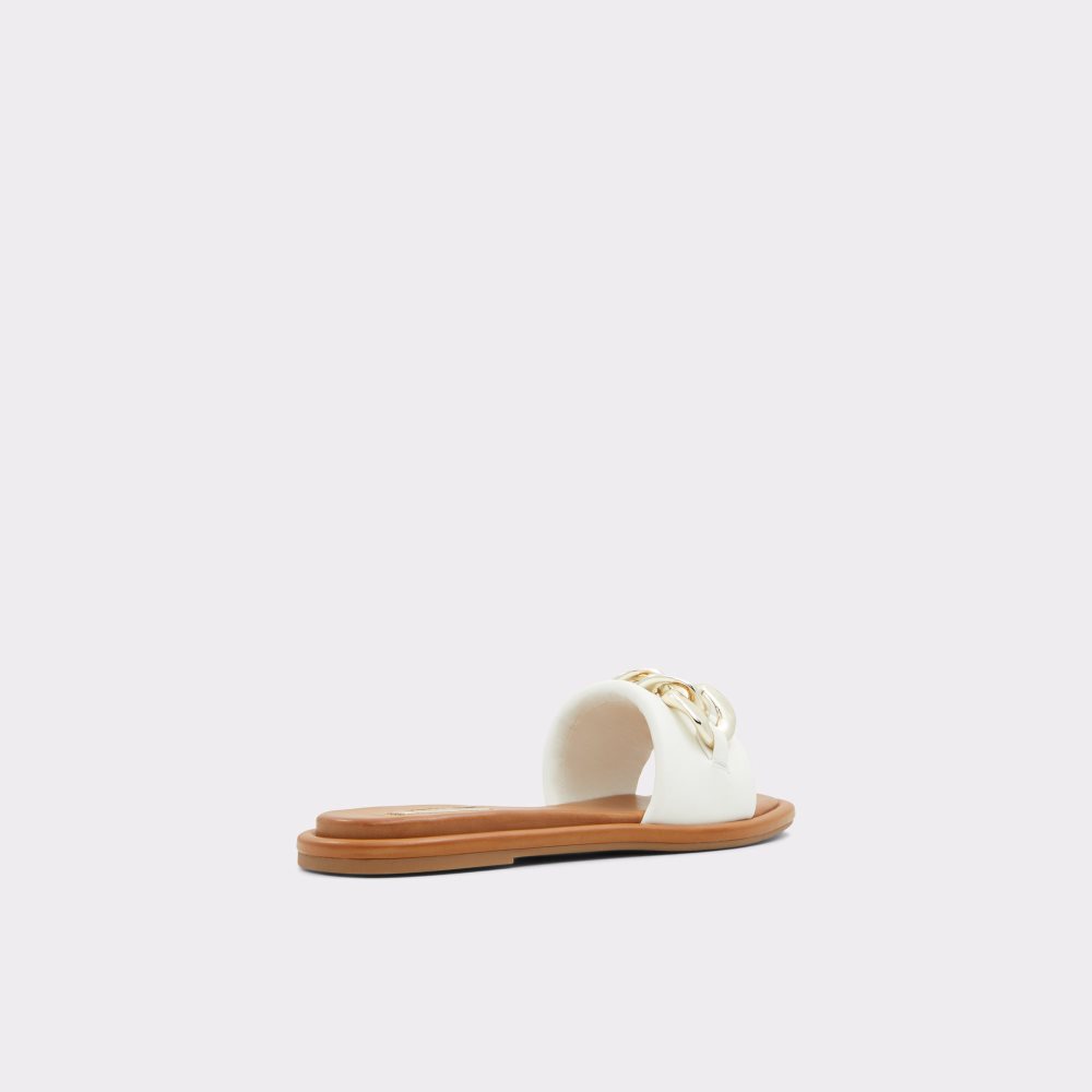 Sandalias Aldo Sydling Chanclas Sandal Blancos | 60VMQJHTL