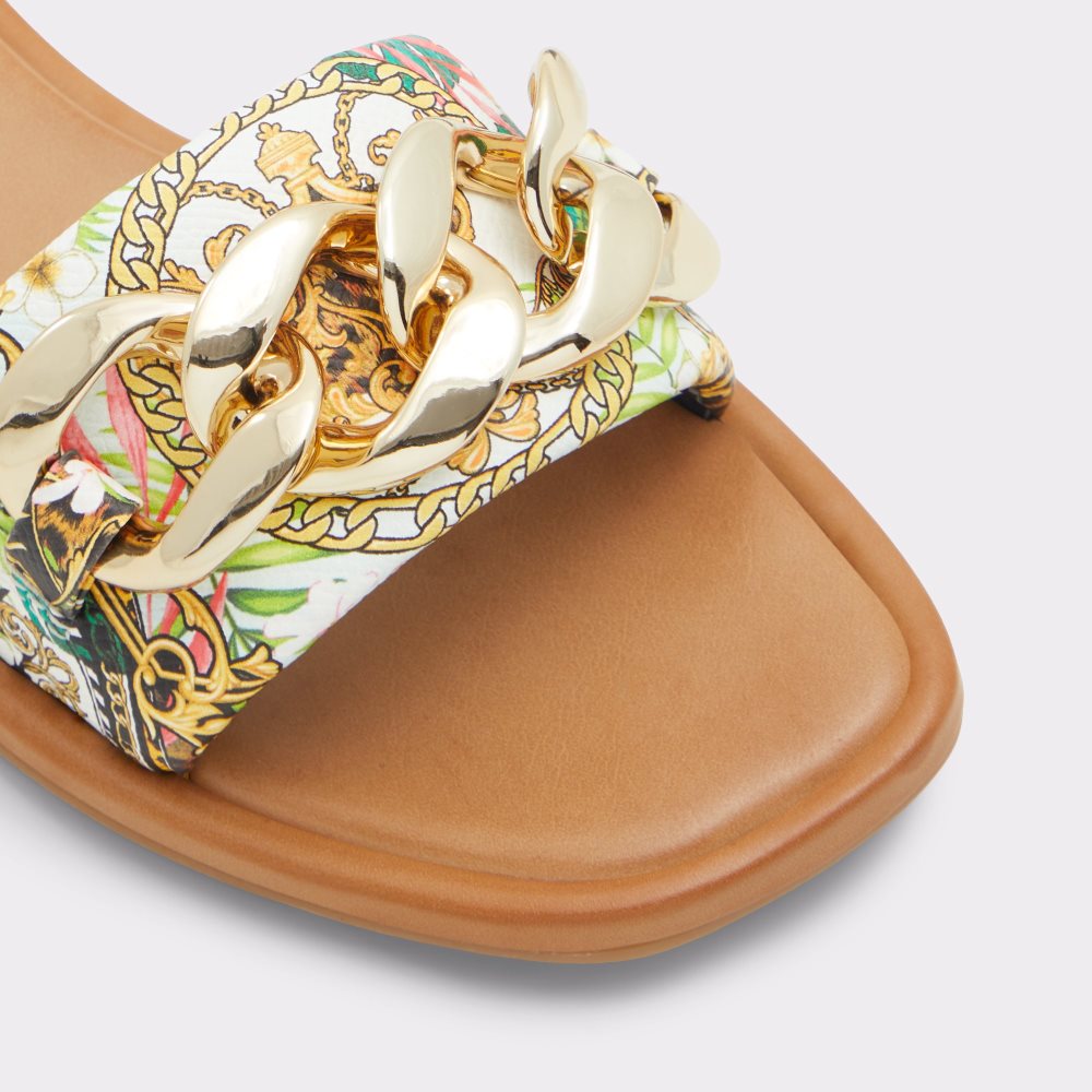 Sandalias Aldo Sydling Chanclas Sandal Multicolor Claro | 58TPSBZVA