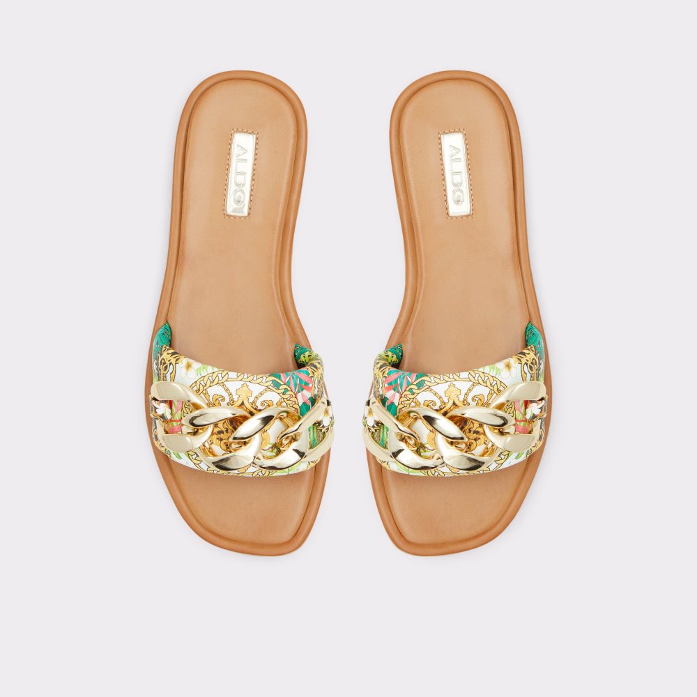 Sandalias Aldo Sydling Chanclas Sandal Multicolor Claro | 58TPSBZVA